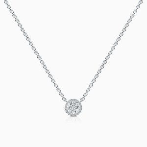 New Swarovski Solitaire pendant necklace authentic